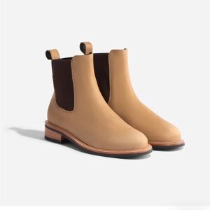 Nisolo Tan Ankle Boots